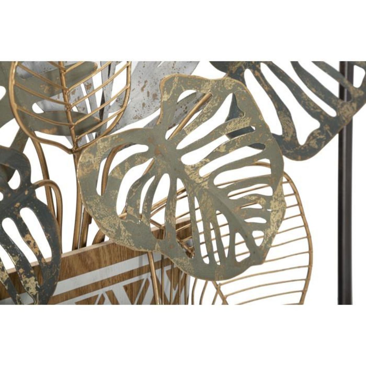 Paris Prix Décoration Murale Encadrée en Métal  Vaso  62cm Multicolore