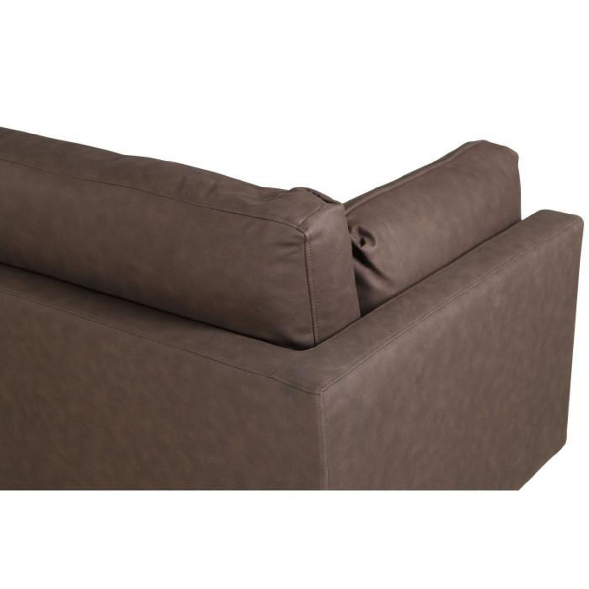Paris Prix Canapé 3 Places en Microfibre  Boom  203cm Marron