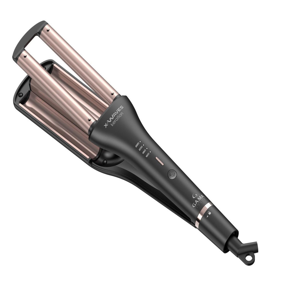 Gama GA.MA X-Waves Keration Fer à boucler À chaleur Noir 110 W 3 m