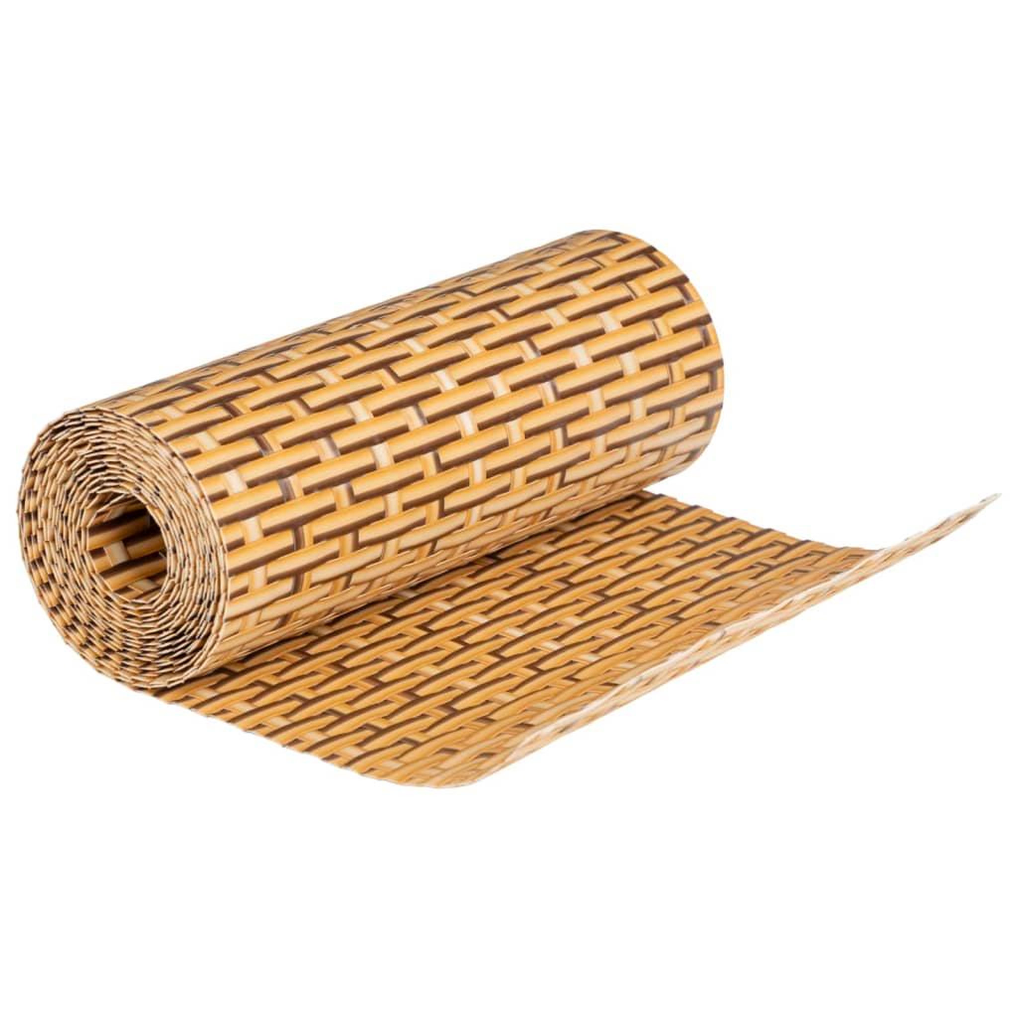 Voir la diapositive 5 : VIDAXL Paravents de balcon 10 pcs marron clair 255x19cm resine tressee