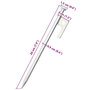 Voir la diapositive 6 : VIDAXL Piquets de tente 24 pcs 20 cm 9 mm acier galvanise