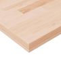Voir la diapositive 3 : VIDAXL Panneau d'etagere 40x20x4 cm Bois de chene massif non traite
