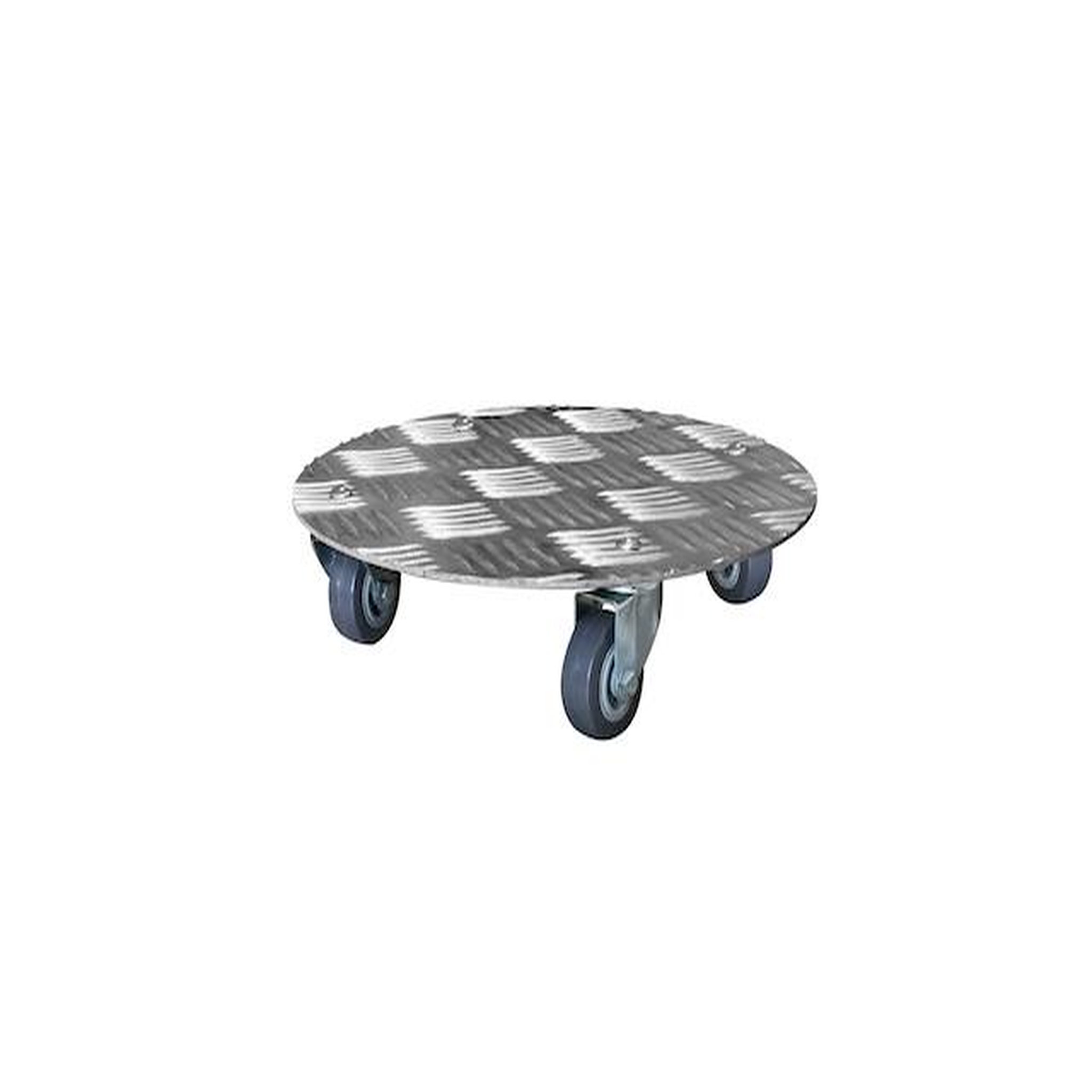 Jany Support de pots - aluminium - à roulette - diamètre 30 cm