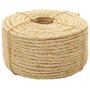 Voir la diapositive 1 : VIDAXL Corde 100 % en sisal 10 mm 100 m