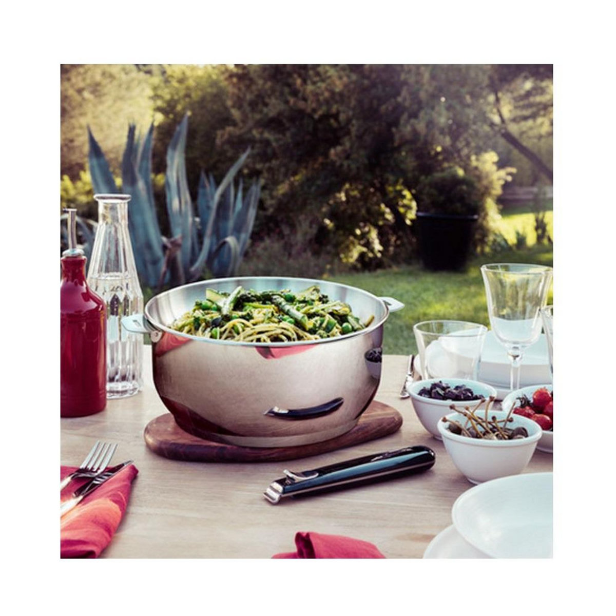 Lagostina Marmite inox 26 cm + couvercle - 12138020526