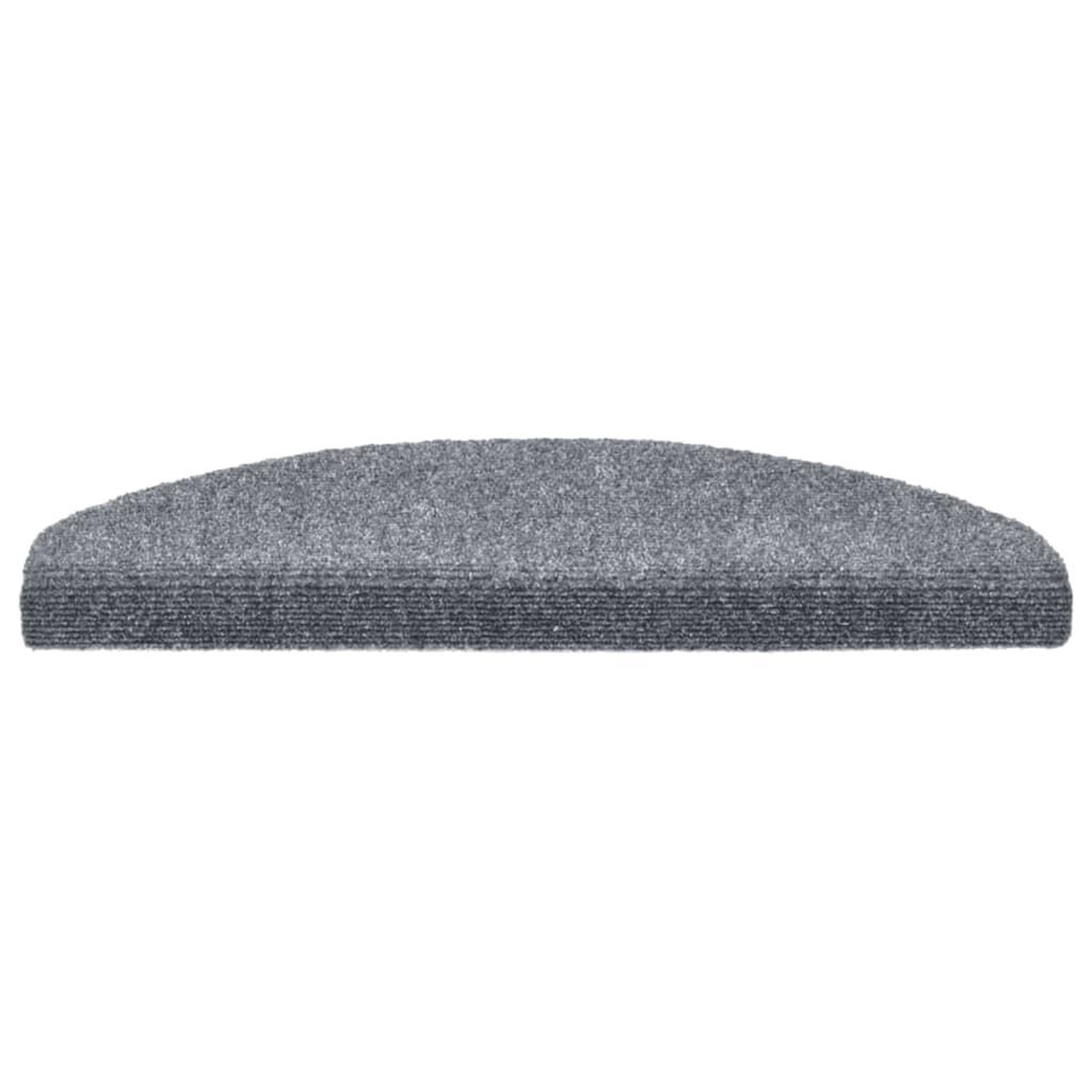 Voir la diapositive 4 : VIDAXL Tapis autoadhesifs de marches 10 pcs Gris clair 65x21x4 cm