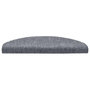 Voir la diapositive 4 : VIDAXL Tapis autoadhesifs de marches 10 pcs Gris clair 65x21x4 cm