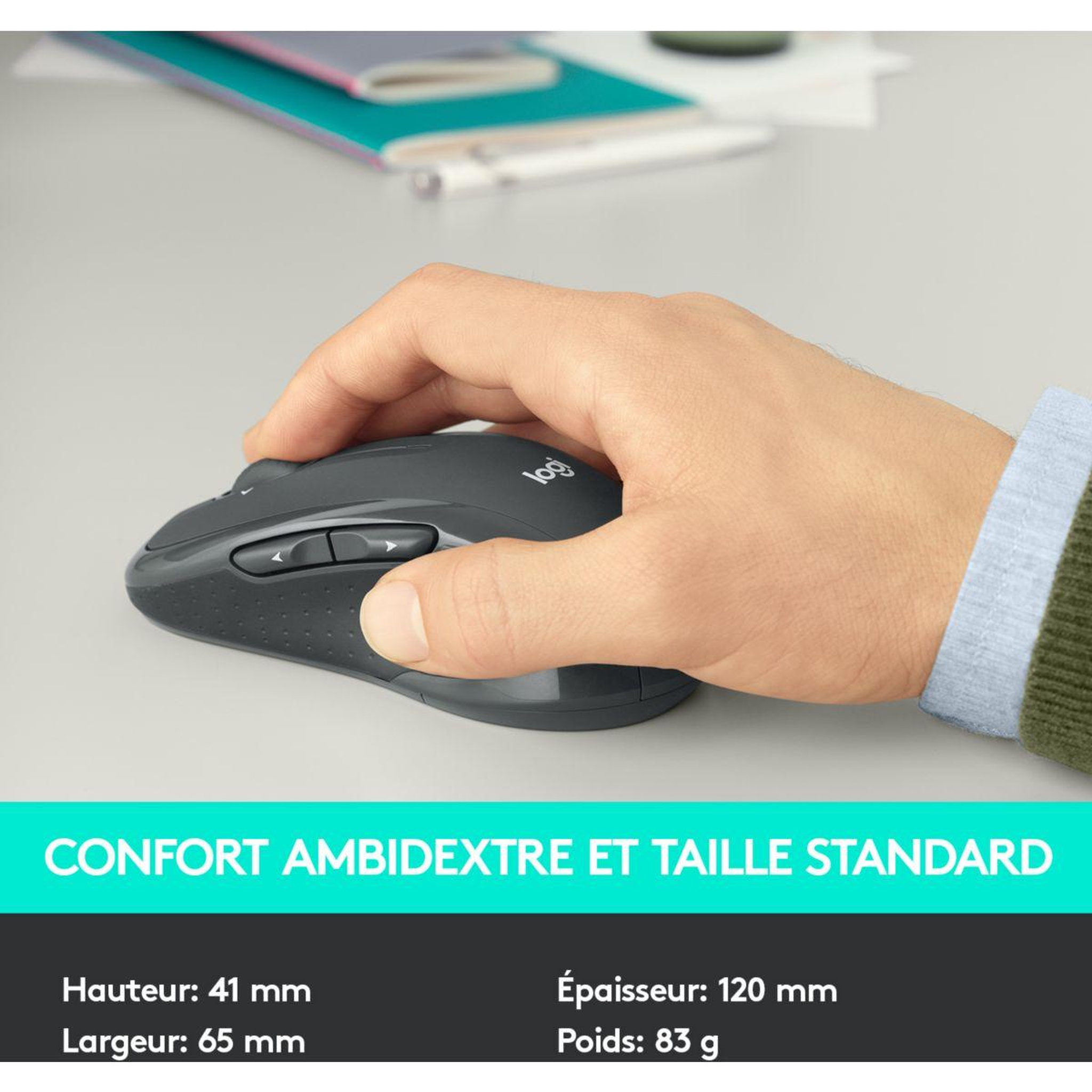 Voir la diapositive 4 : Logitech Clavier + souris mk545 advanced