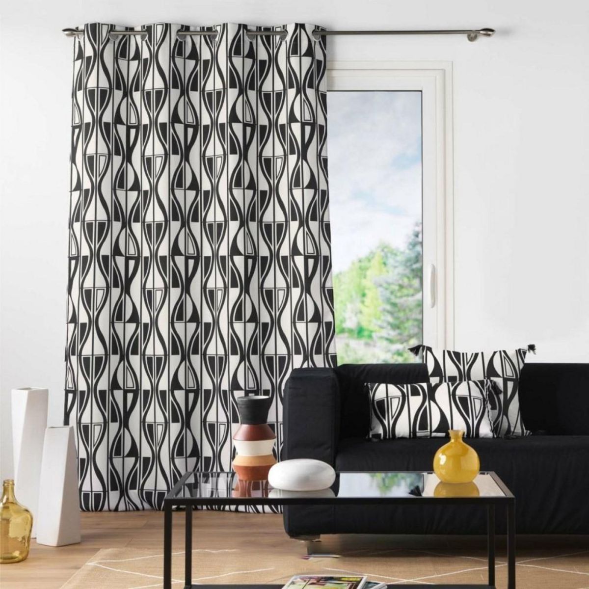 Douceur d'Intérieur Rideau à œillets 140x260 Ikaris