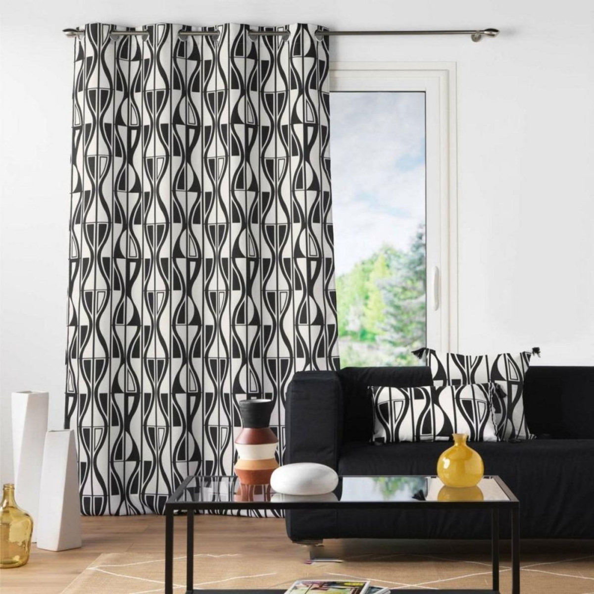 Douceur d'Intérieur Rideau à œillets 140x260 Ikaris