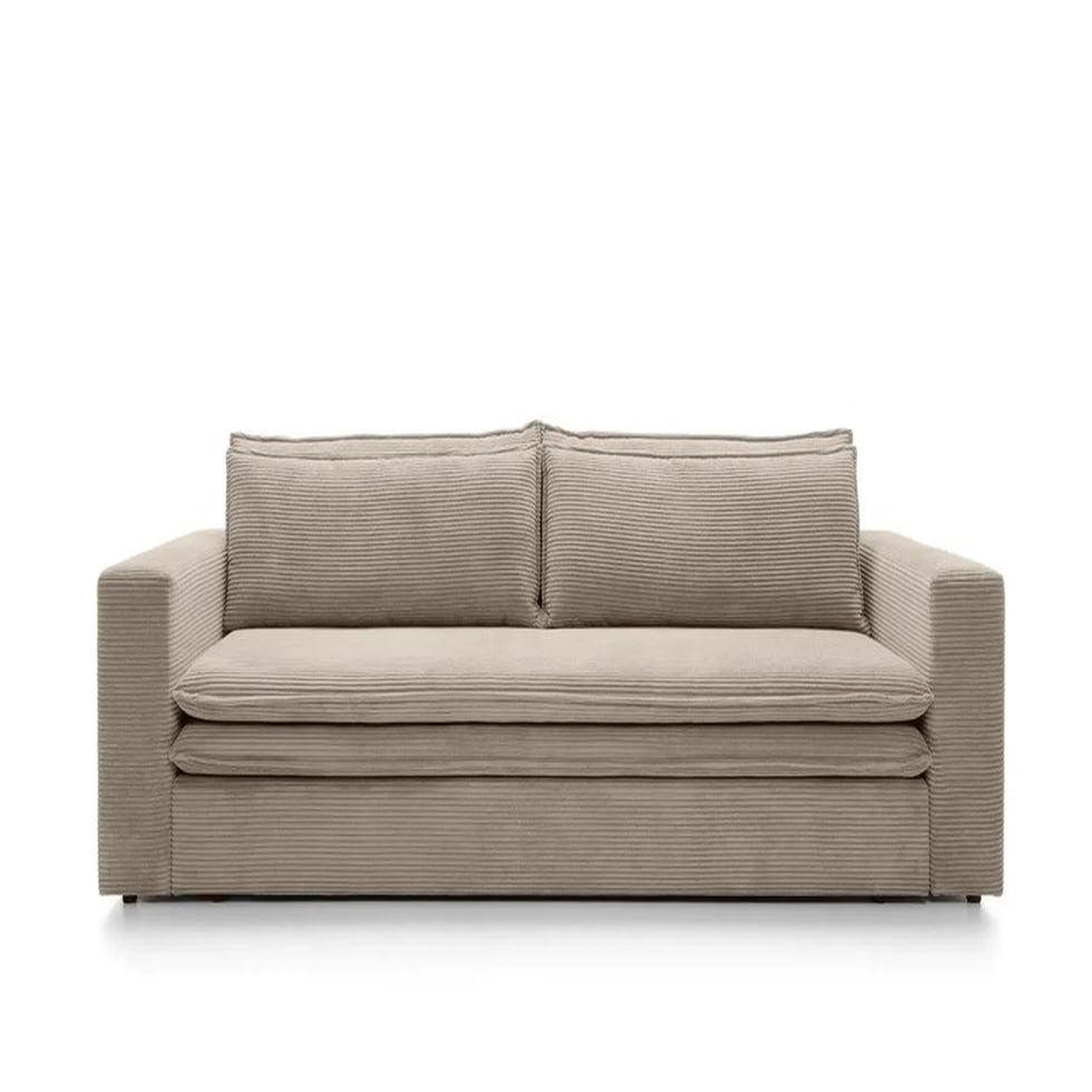 CASANOVA PARIS Oscar - canapé droit convertible 3 places. Coloris disponibles : Vert, Noir, Rose, Orange, Bleu, Marron, Beige, Jaune