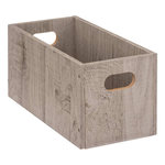 FIVE Boîte de Rangement en Bois  Mix n'Modul  15x30cm Gris