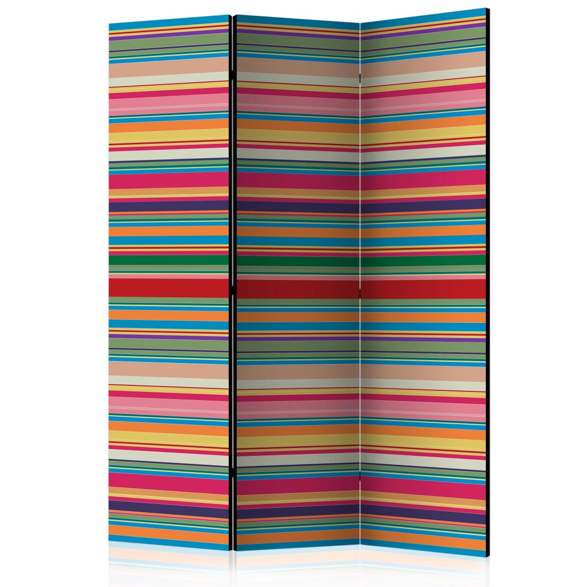 Paris Prix Paravent 3 volets  subdued stripes  135x172cm
