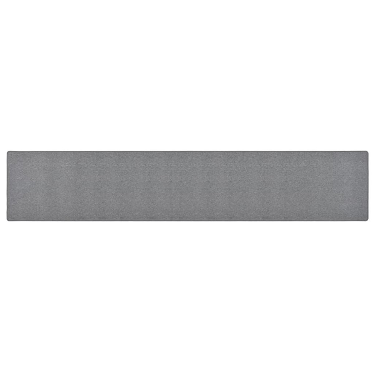 VIDAXL Tapis de couloir Gris fonce 50x300 cm