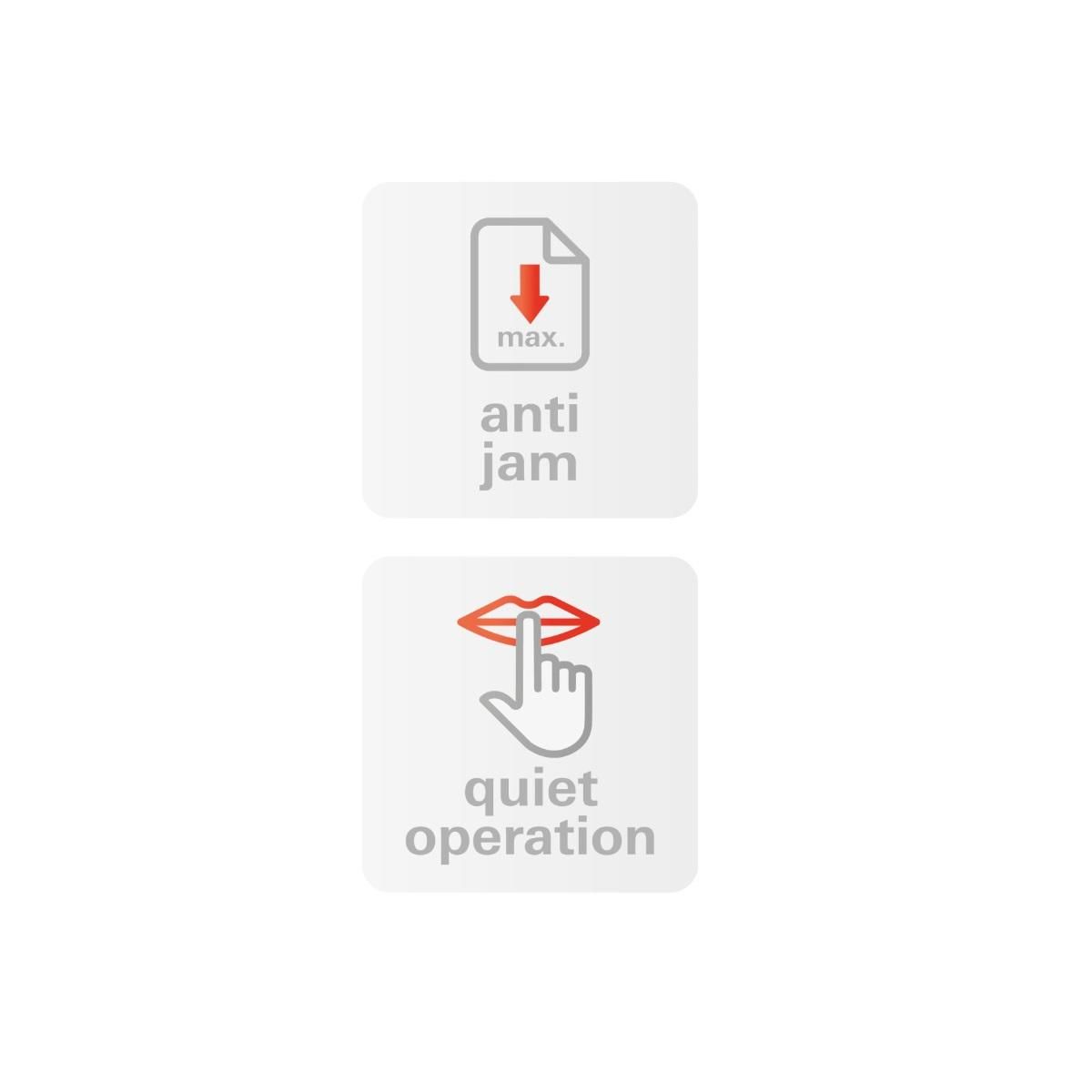 Hsm Destructeur de documents 8 feuilles coupe particules 4.5x30mm - 1044121