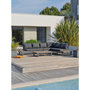 Voir la diapositive 3 : Paris Prix Salon de Jardin d'Angle 6 Places  Alicante  220cm Anthracite