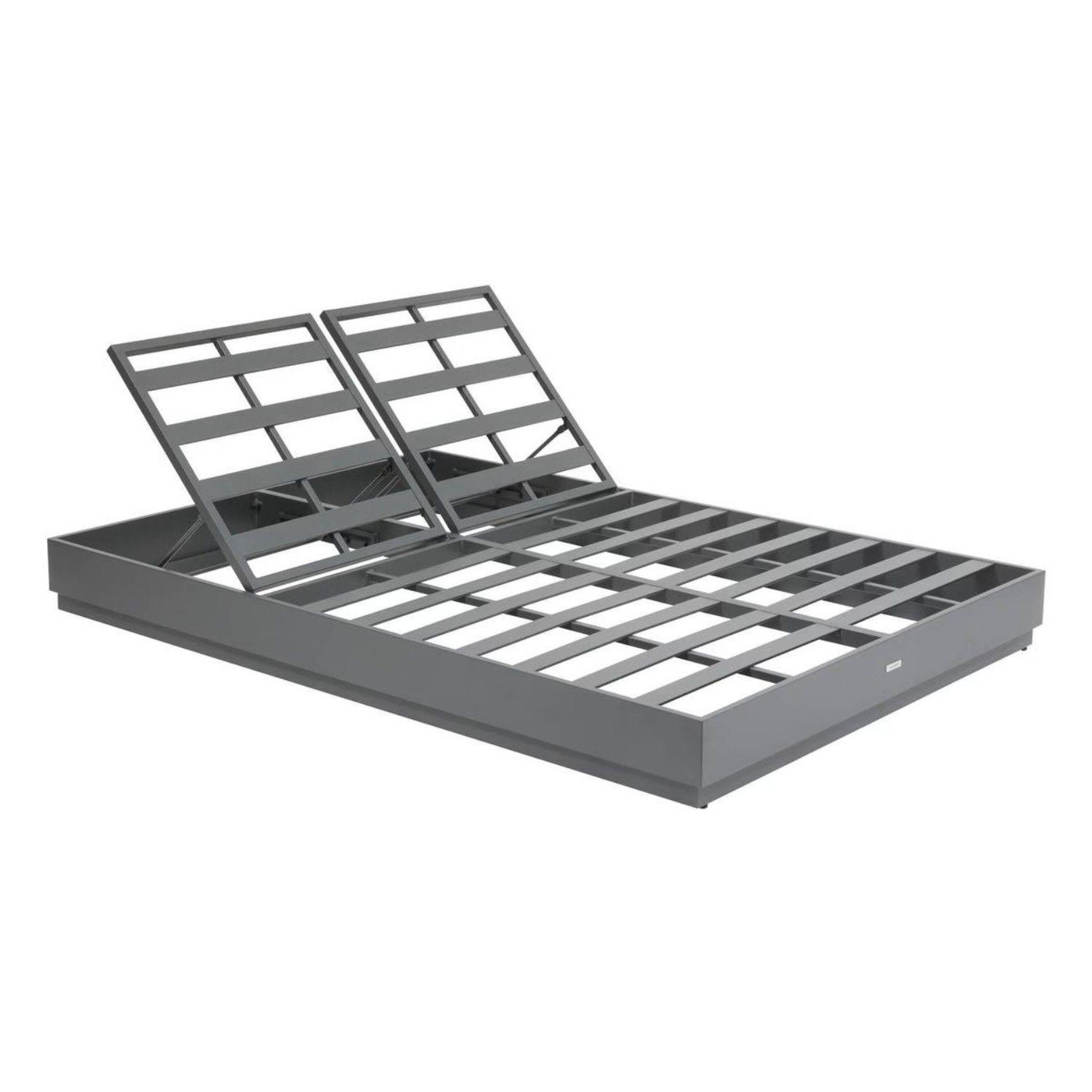 Voir la diapositive 3 : HESPERIDE Lit de piscine en aluminium 2 places allure