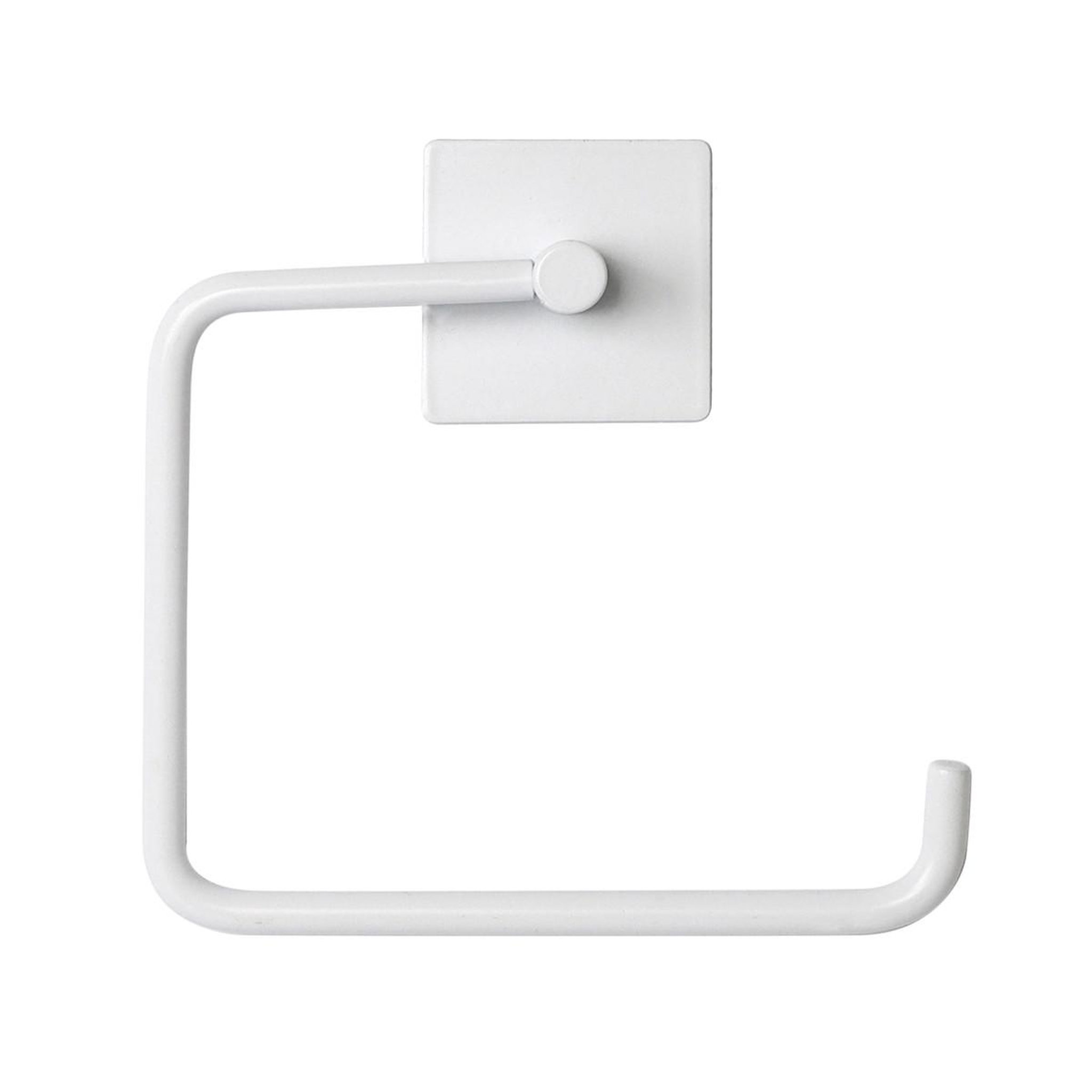 Douceur d'Intérieur Dérouleur papier wc adhésif   fixeo  15cm blanc