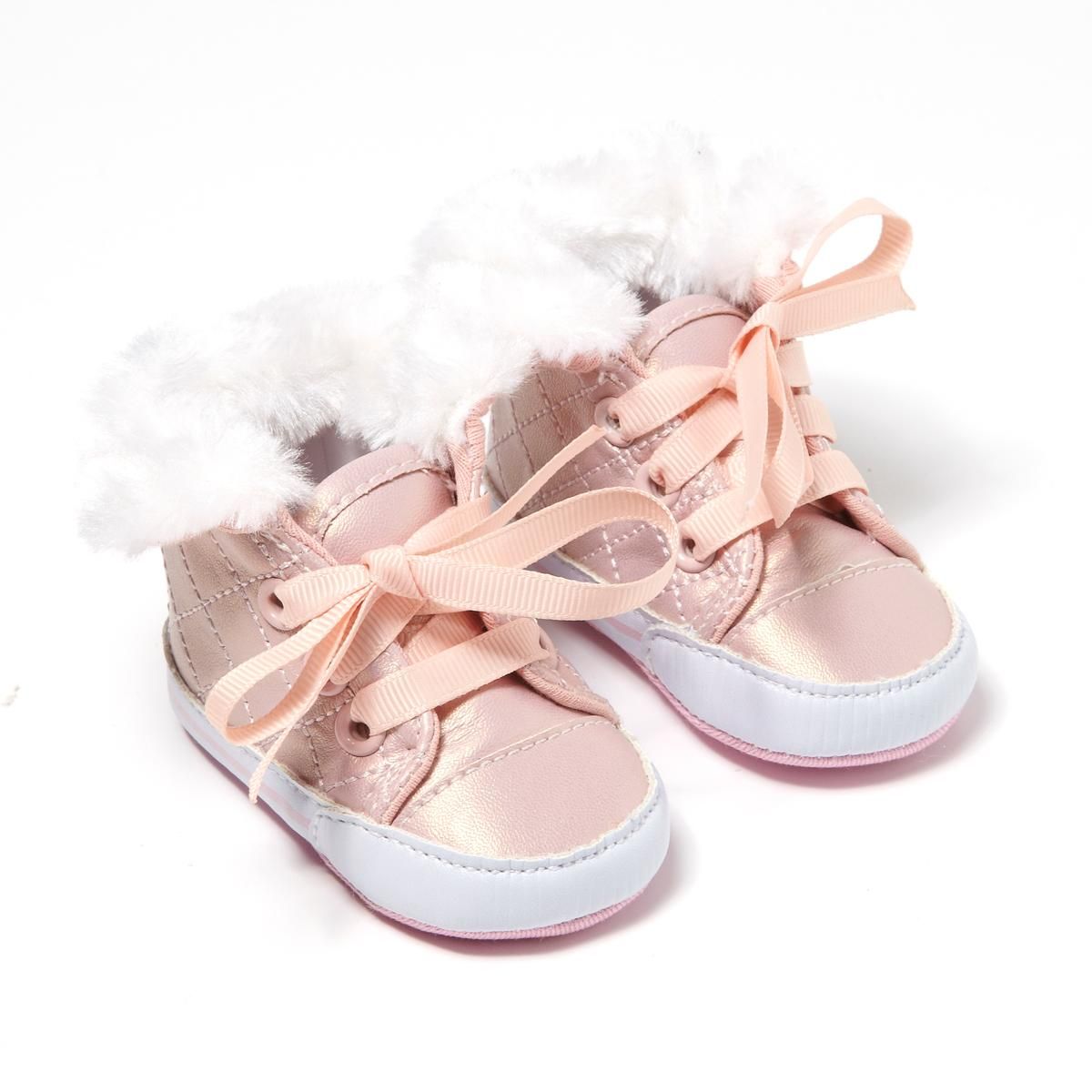 IN EXTENSO Basket fourrée nacrée bébé 