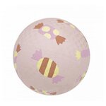 Petit Jour Ballon Rose Antidérapant pour Jeux Collectifs et de Motricité