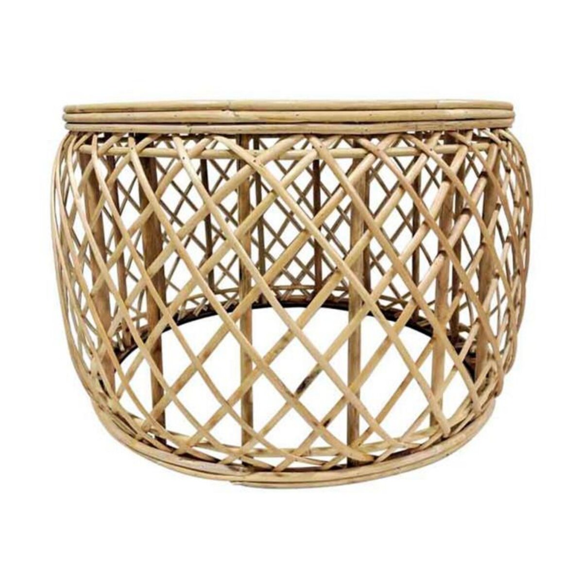 Paris Prix Table d'Appoint en Rotin  Massa  60cm Naturel