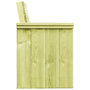Voir la diapositive 3 : VIDAXL Chaise de jardin Bois de pin impregne