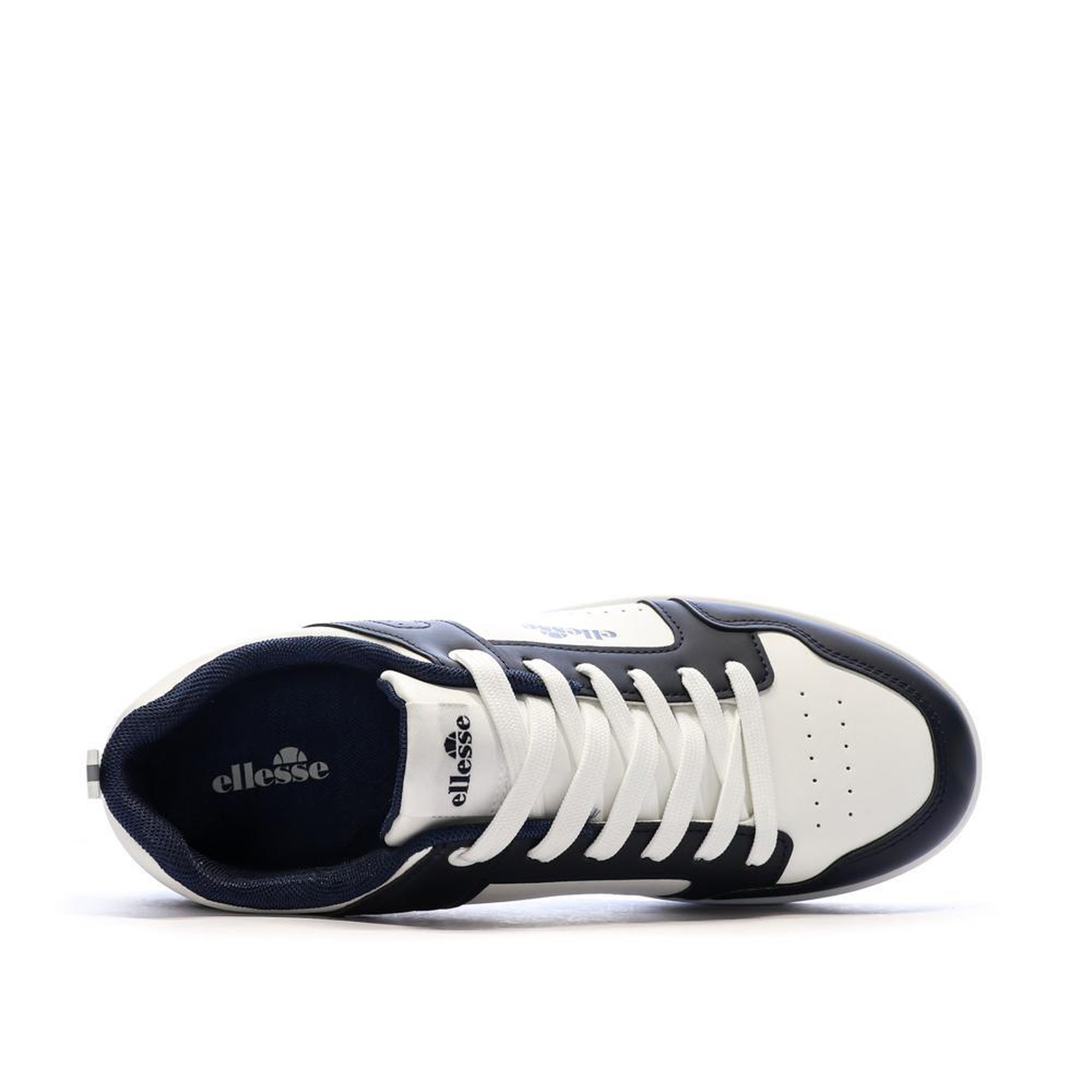 Voir la diapositive 4 : ELLESSE Baskets Blanc/Marine Homme Ellesse SANDY
