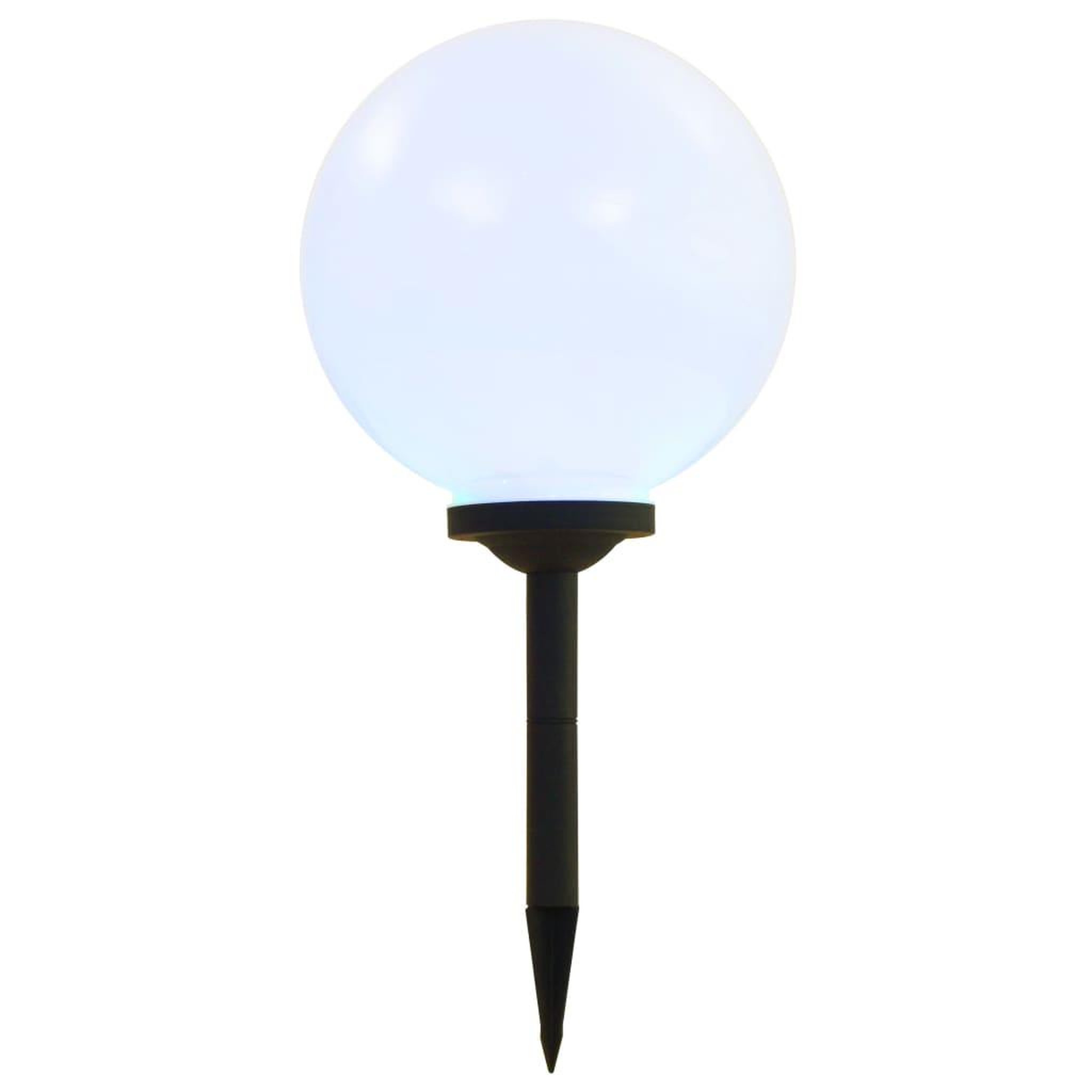 Voir la diapositive 4 : VIDAXL Lampes solaires spheriques LED de jardin 4 pcs 30 cm RVB