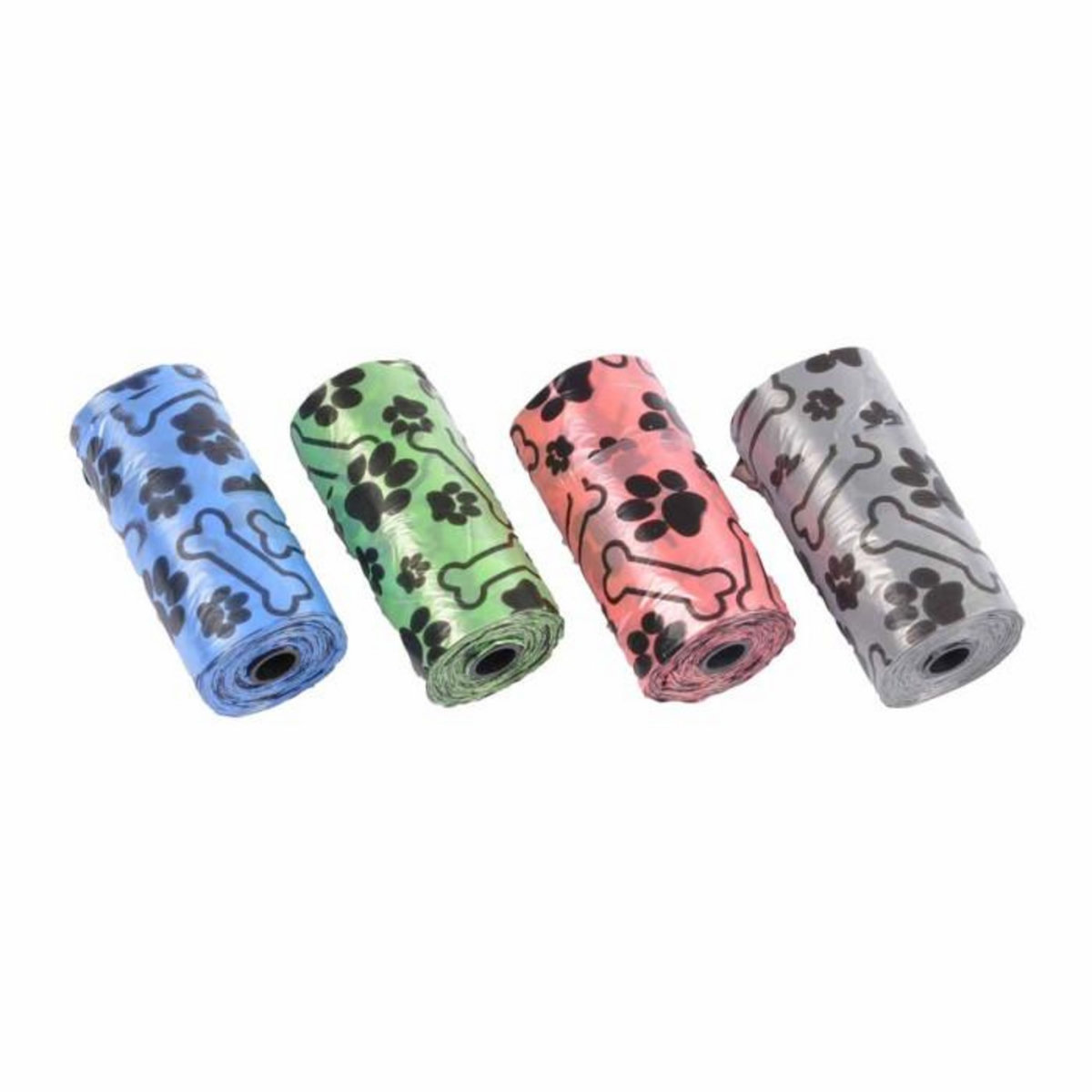 Paris Prix Lot de 4 Recharges de 20 Sacs  Excréments  Multicolore