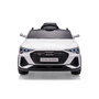 Voir la diapositive 1 : MILLY MALLY Voiture électrique Audi E-Tron Sportback Blanc