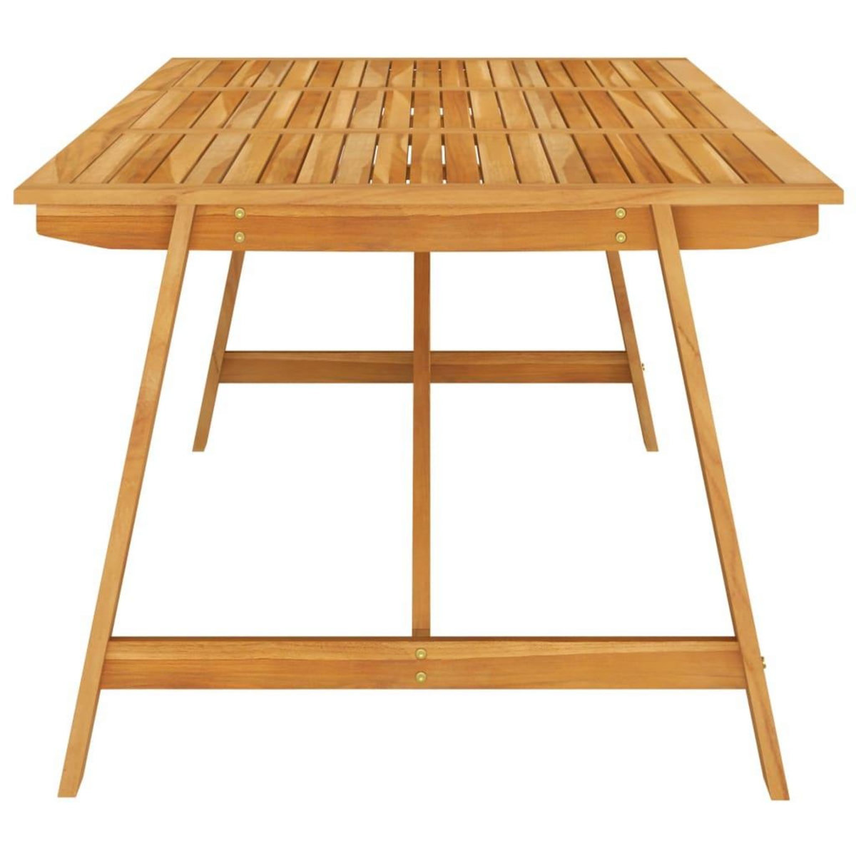 VIDAXL Ensemble a manger de jardin 7 pcs Noir