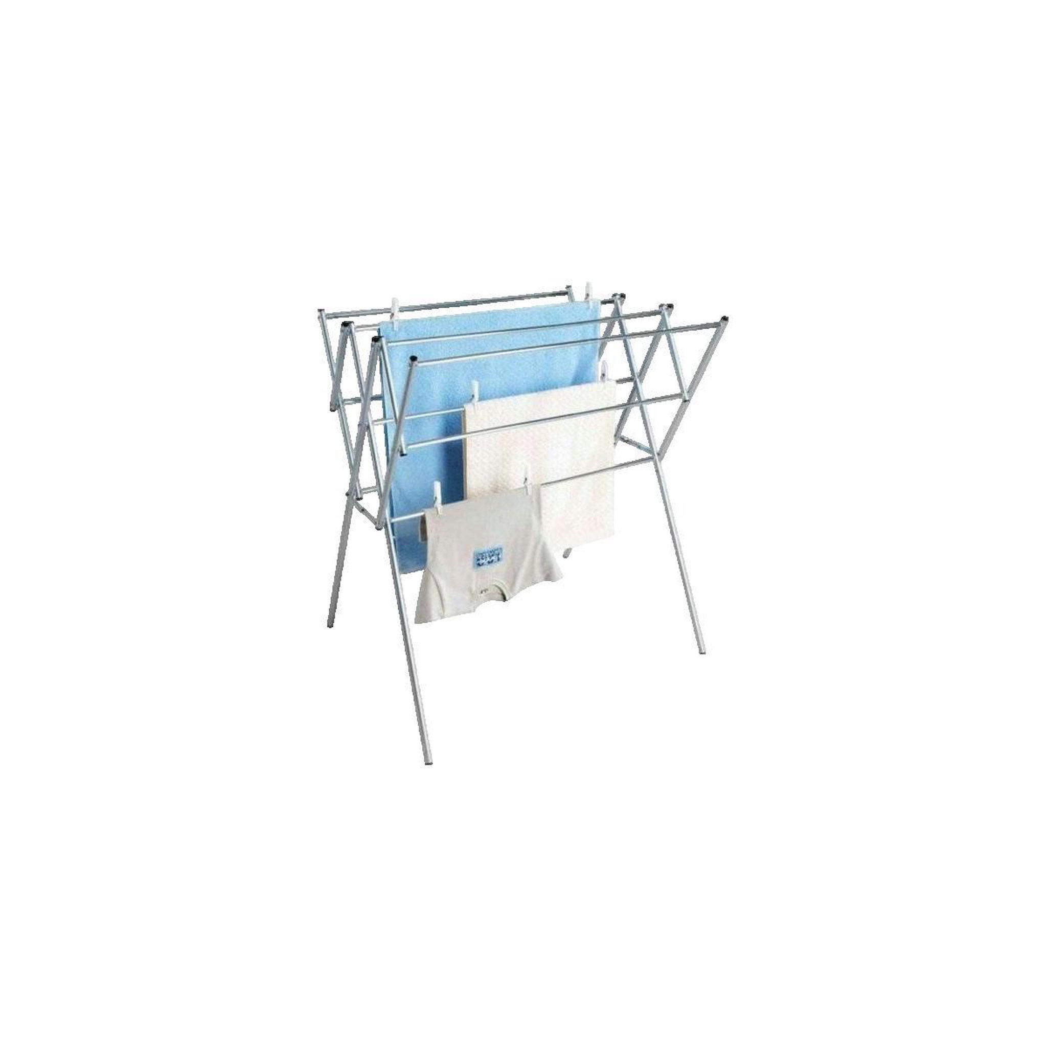 Wenko Séchoir à linge extensible Wenko Modèle extensible acier inoxydable