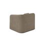 Voir la diapositive 4 : LISA DESIGN Ikare - module d'assise d'angle droit - en tissu