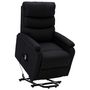 Voir la diapositive 1 : VIDAXL Fauteuil Noir Tissu