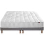 Voir la diapositive 1 : IDLITERIE Ensemble literie : matelas à ressorts ODYSSEE et mémoire de forme avec sommier - Qualité française