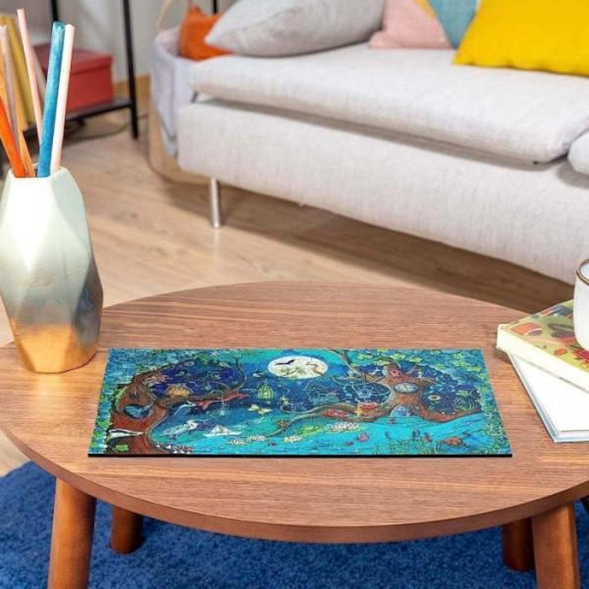 Voir la diapositive 6 : RAVENSBURGER Puzzle en bois 500 pièces – Forêt fantastique magique – Ravensburger