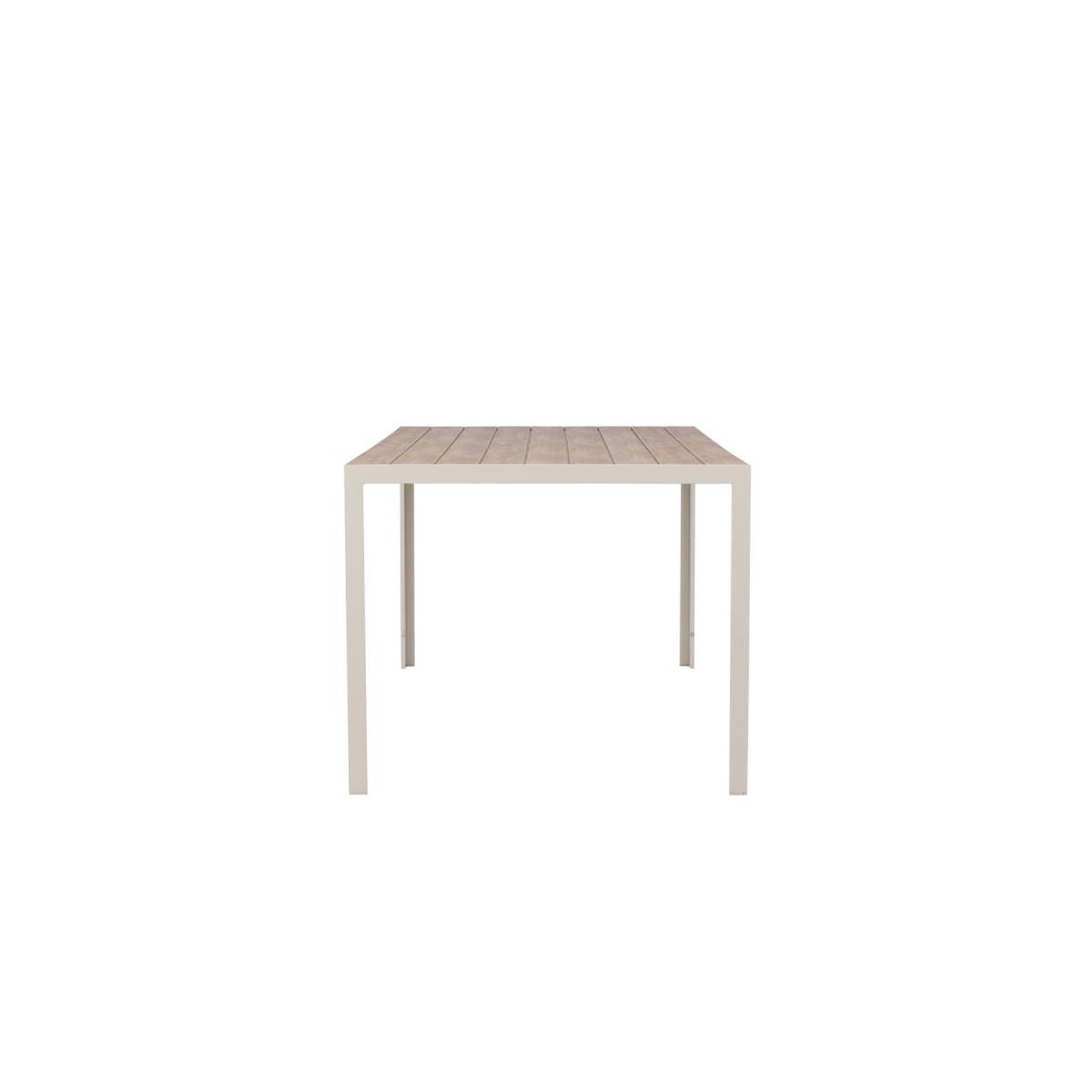 Voir la diapositive 2 : Paris Prix Table de jardin  break  205cm beige & naturel