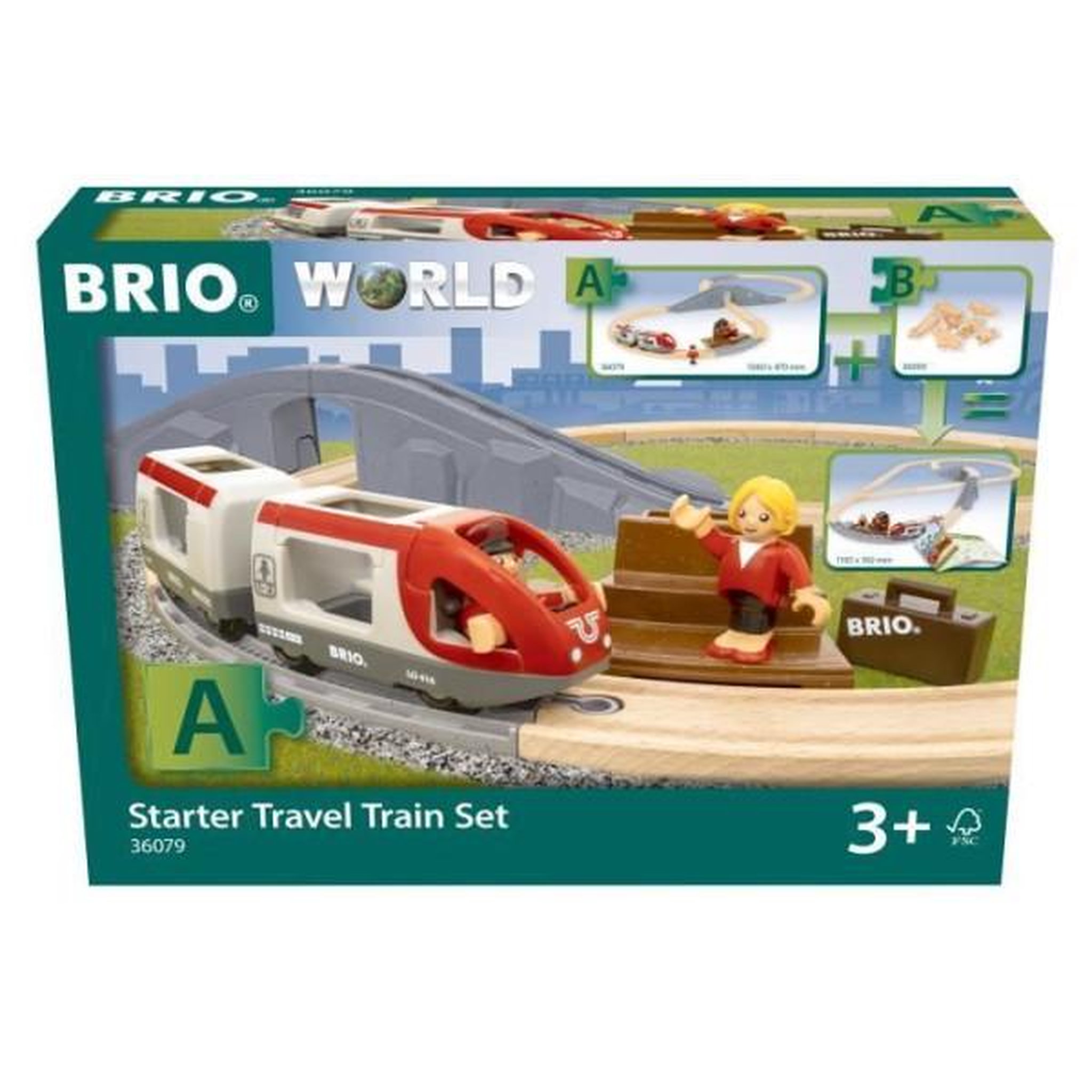 Brio Brio circuit en 8 voyageurs - pack a-7312350360790-a partir de 3 ans