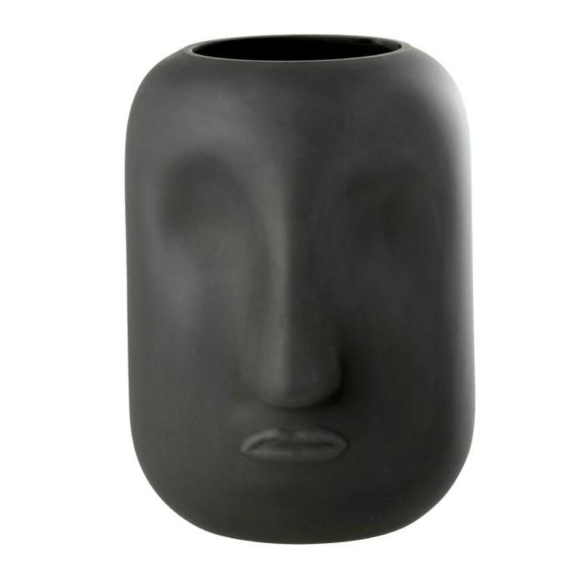 Paris Prix Vase Design Visage  Noé  25cm Noir