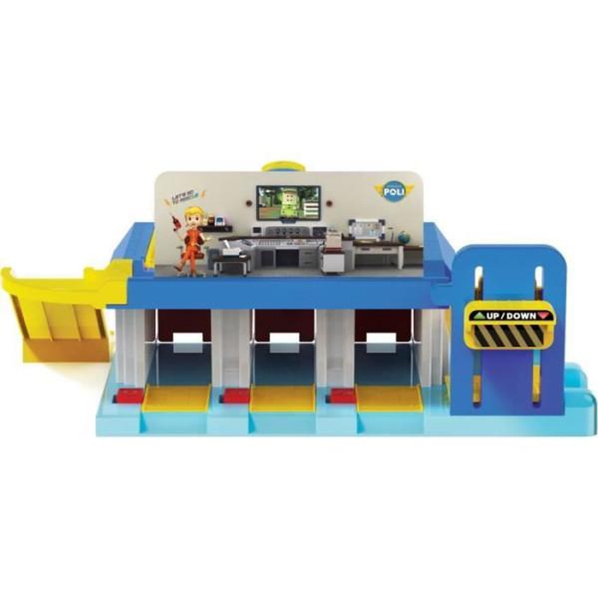 Voir la diapositive 5 : SILVERLIT Playset QG - Garage mini véhicules - SILVERLIT - 1 véhicule inclus - Des 3 ans