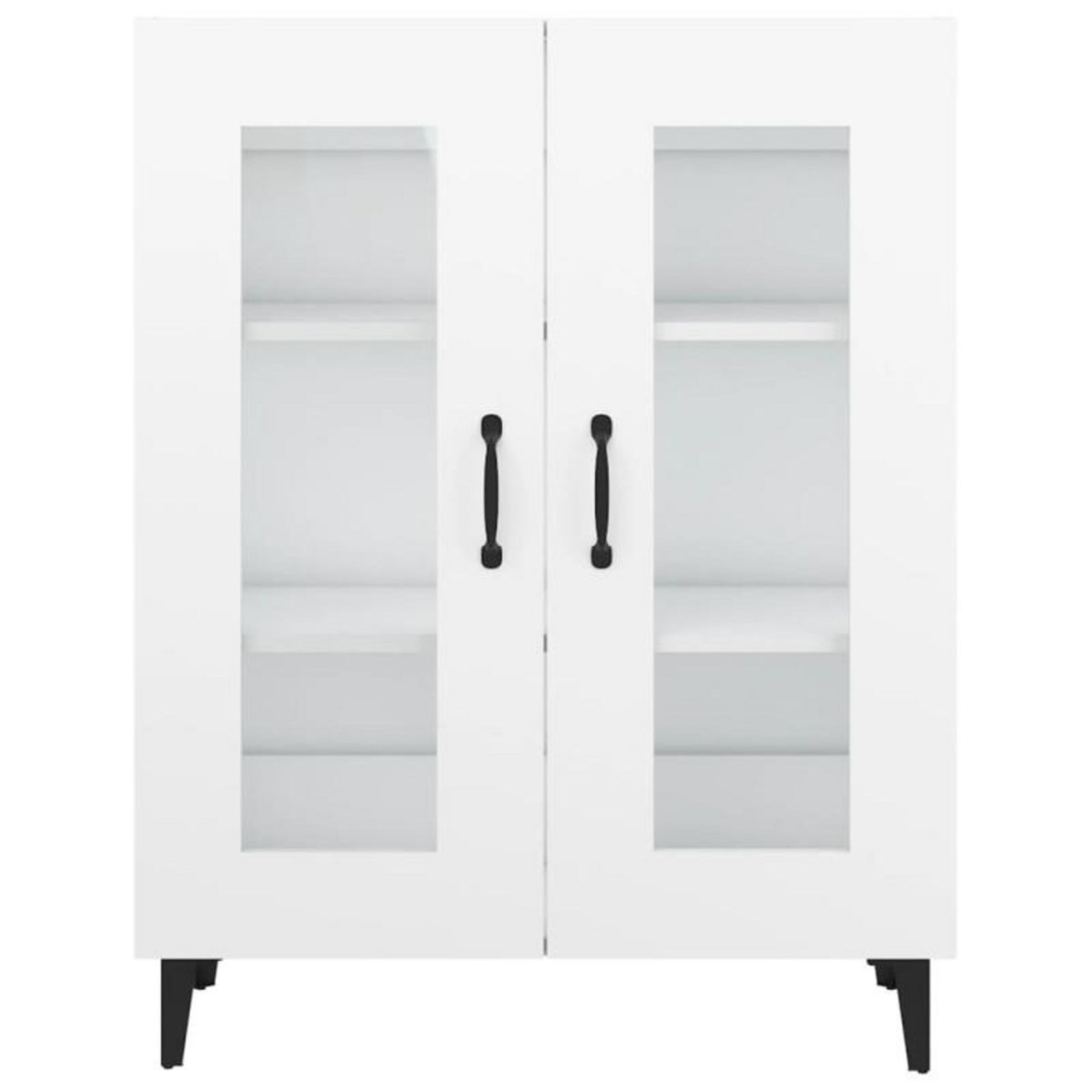 VIDAXL Buffet blanc 69,5x34x90 cm bois d ingénierie