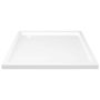 Voir la diapositive 4 : VIDAXL Receveur de douche carre ABS Blanc 80x80 cm