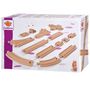 Voir la diapositive 2 : Eichhorn Eichhorn Train Tracks Tracks Playset Large, 44dlg. 100006405