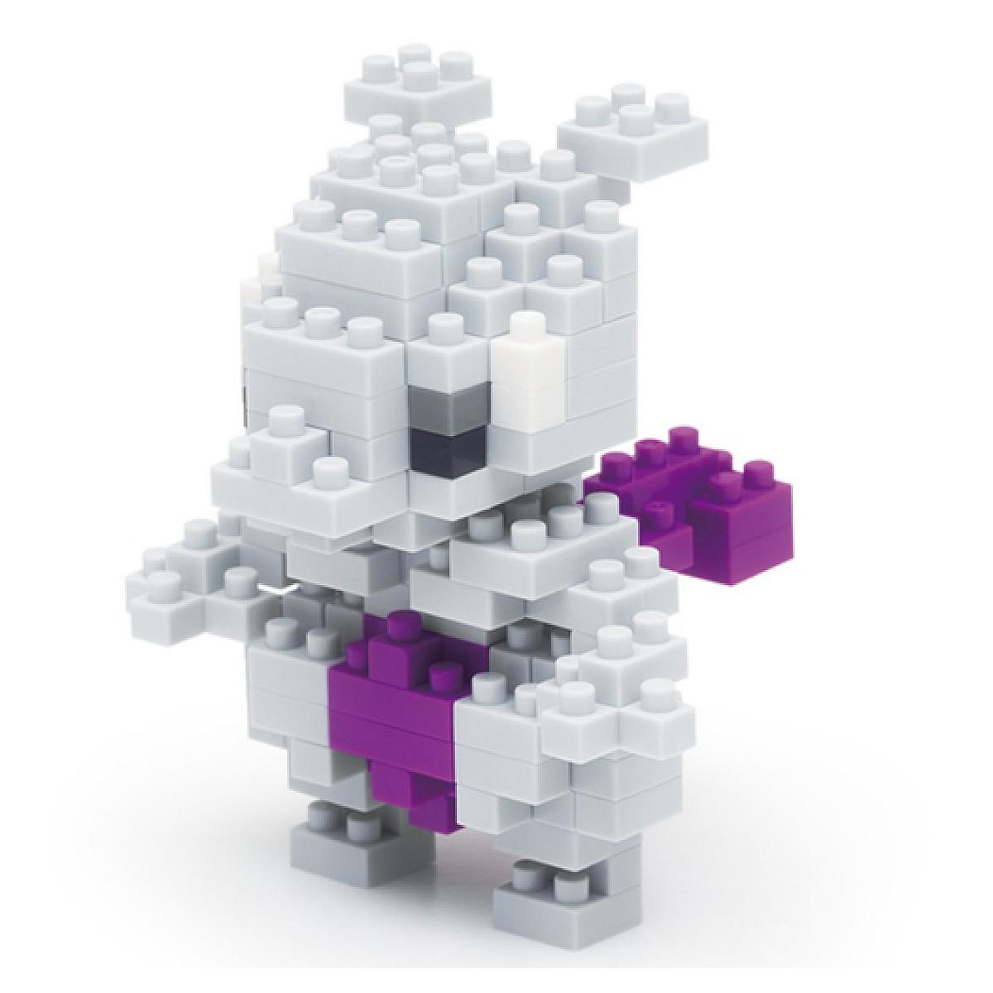 BANDAI Nanoblock Mewtow Mewtu - 130 pcs Mini serie