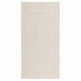 Voir la diapositive 3 : VIDAXL Tapis ZIZUR creme 80x150 cm aspect de jute interieur exterieur