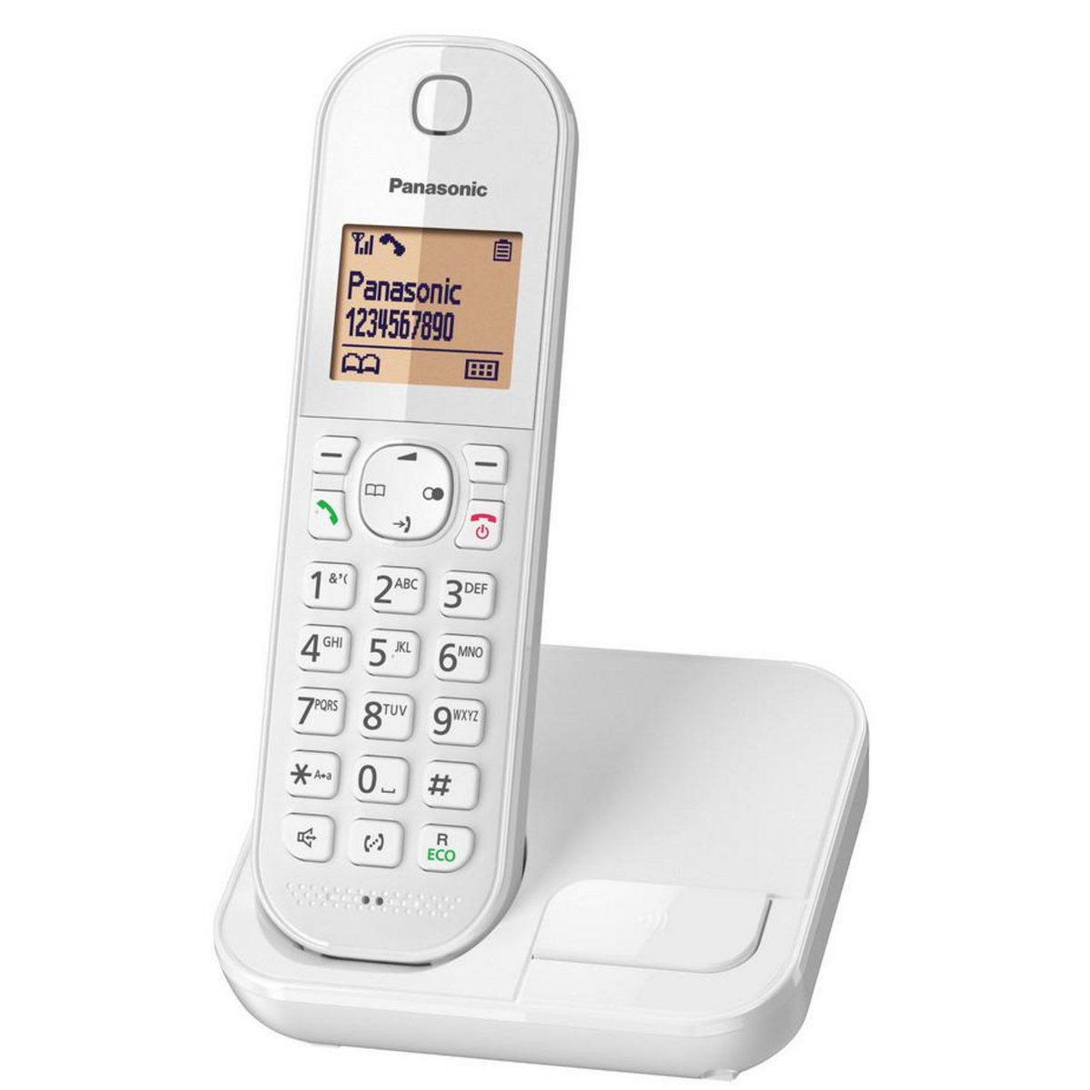 PANASONIC Téléphone sans fil dect blanc - kxtgc410frw