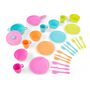 Voir la diapositive 1 : Kidkraft Ensemble d&rsquo;ustensiles couleurs vives 27 pièces