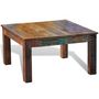 Voir la diapositive 4 : VIDAXL Table basse carree Bois de recuperation