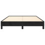 Voir la diapositive 5 : VIDAXL Cadre de lit sans matelas noir 140x190 cm velours