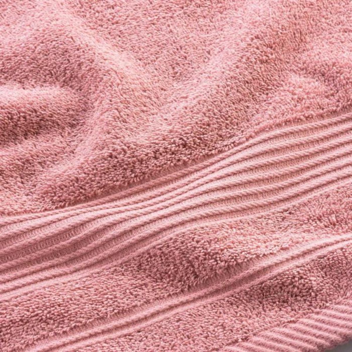 Paris Prix Serviette de Toilette  Tendresse  50x90cm Bois de Rose